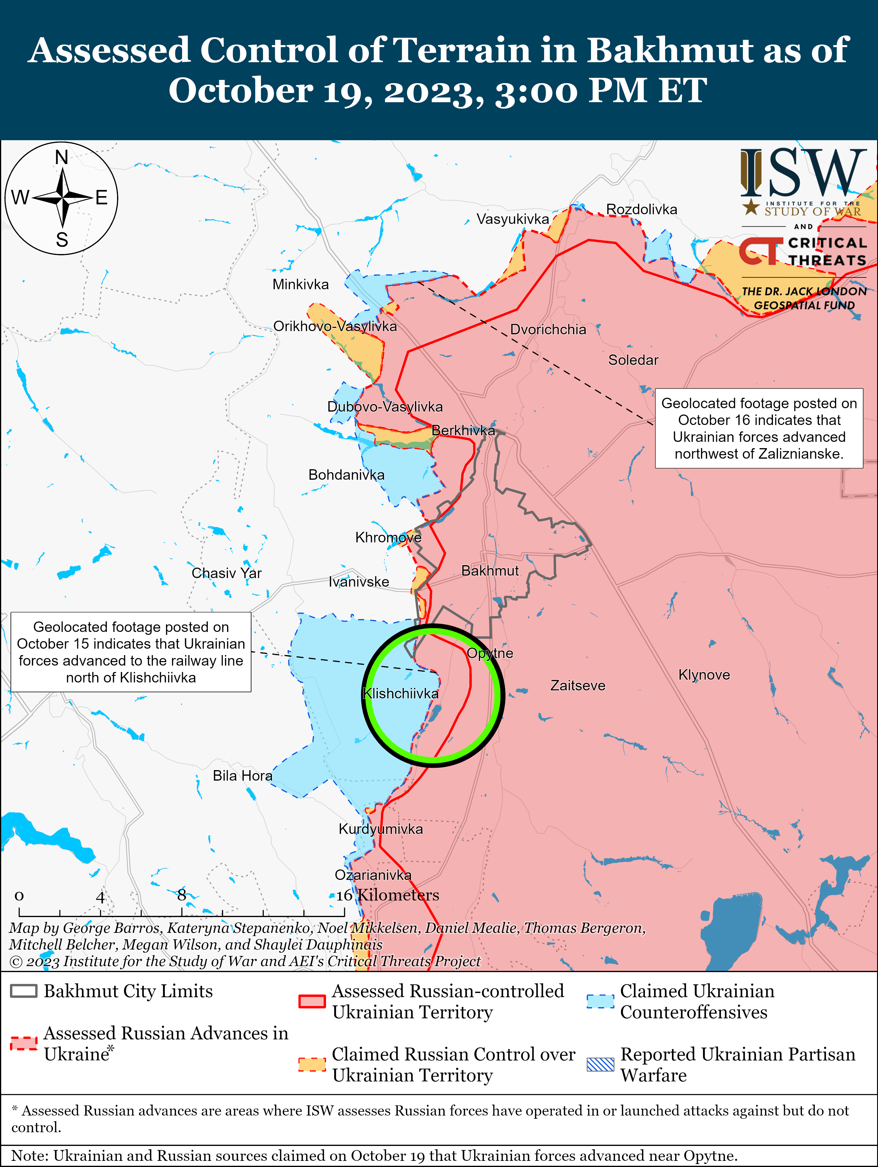 Russian Offensive Campaign Assessment, October 19, 2023 | Institute For ...